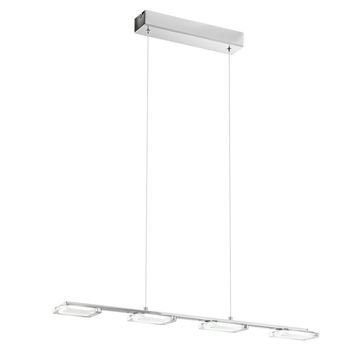 Eglo 94244 Cartama LED Hängeleuchte 4x4.5W Stahl chrom klar satiniert