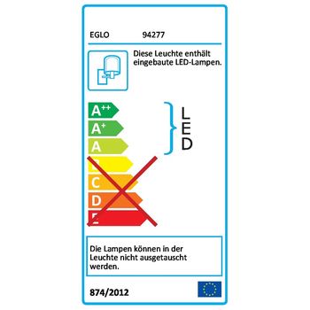 Eglo Basalgo 1 LED Außenwandleuchte 3.7W Edelstahl