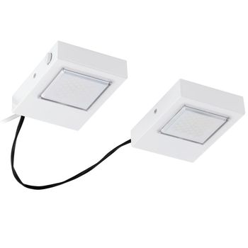 Eglo 94517 Lavaio LED Unterbauleuchte 2x3.7W Stahl weiss