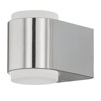Eglo 95079 Briones LED Außen-Wandleuchte 2x3W Edelstahl weiss