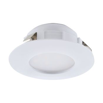 Eglo 95817 Pineda LED Einbauleuchte 1x6W Ø7,8cm Weiss IP44