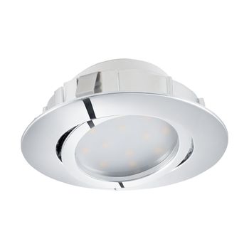 Eglo 95848 Pineda LED Einbauleuchte 1x6W schwenkbar Ø8,4cm Chrom