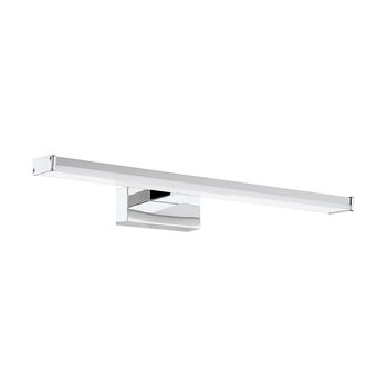 Eglo 96064 PANDELLA 1 LED Wand-/Deckenleuchte 7,4W Chrom Silber Weiss Neutralweiss IP44