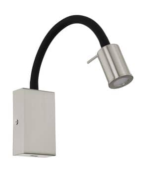 Eglo 96567 Tazzoli LED Wandleuchte 3,5W nickel schwarz