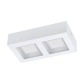 Eglo 96792 Ferreros LED Wand-/Deckenleuchte 2x6,3W weiss
