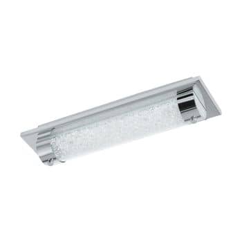 Eglo 97054 TOLORICO LED Wand-/Deckenleuchte 8W 350x100mm Chrom Neutralweiss IP44
