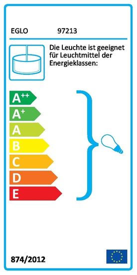 EGLO 97213 CAMBORNE Pendelleuchte 3xE27