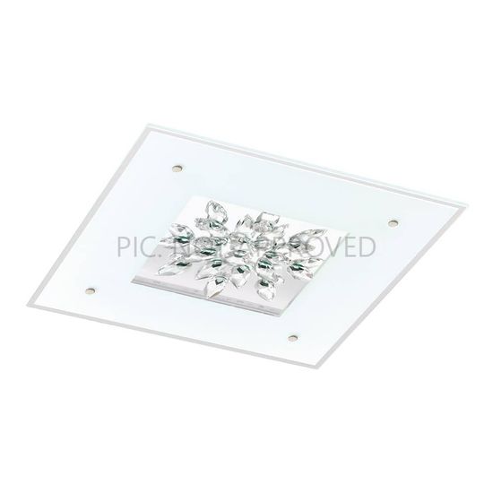 EGLO 97498 BENALUA 1 LED Leuchte klar 4x6W 3000K warmweiss