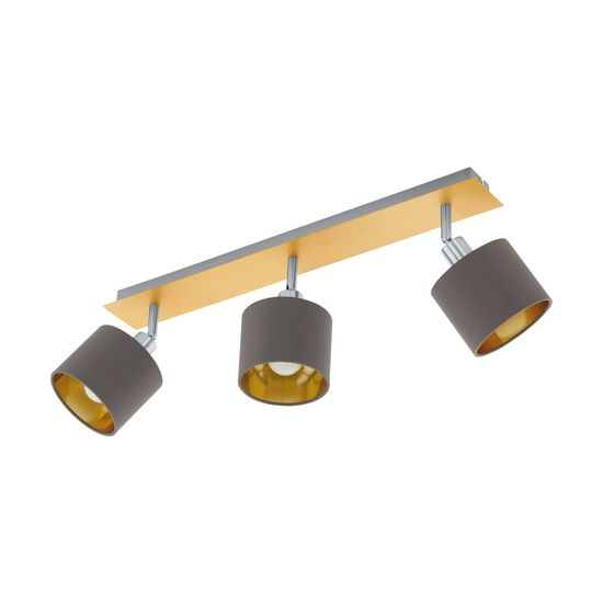 EGLO 97538 VALBIANO Spot-Leuchte cappuccino gold 3xE14