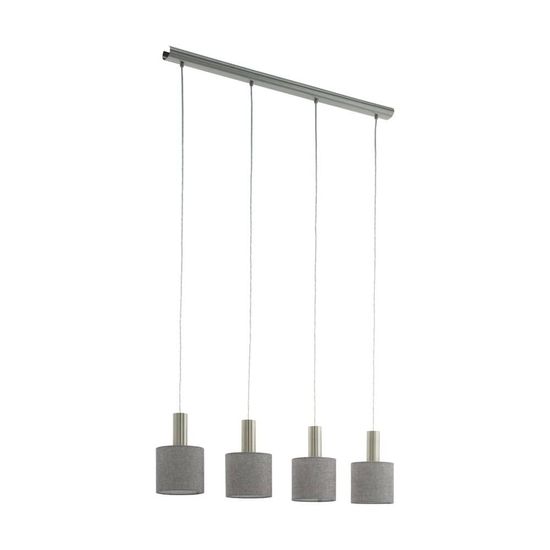 EGLO 97674 CONCESSA 2 Pendelleuchte grau 4xE27