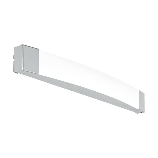 Eglo 97719 SIDERNO LED Wand-/Deckenleuchte 16W Spiegelleuchte Badleuchte 580x60mm Chrom Satiniert Neutralweiss IP44