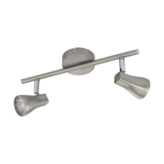 EGLO 97823 TIBERIO 1 LED Spot-Leuchte nickel-matt 2x3W 3000K warmweiss