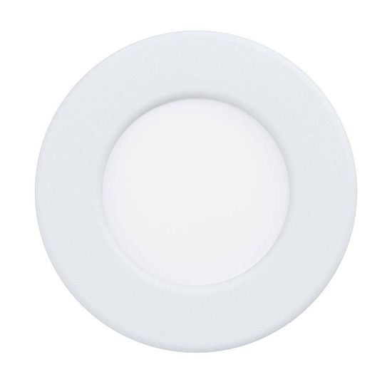 Eglo 99206 FUEVA 5 LED Ein-/Aufbauleuchte 2,7W Einbauspot Ø86mm Weiss Neutralweiss IP44