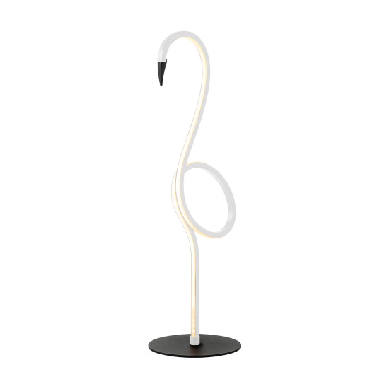 Elstead Flamingo LED Tischleuchte Weiss 6W warmweiss FLAMINGO-TL-WHT