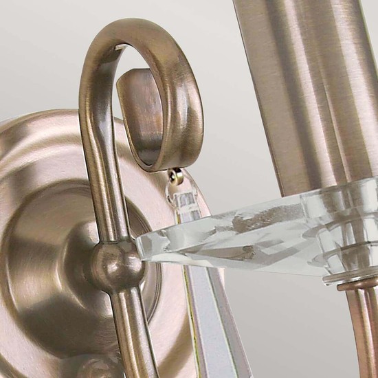 Elstead Aegean Wandleuchte E14 Gealtertes Messing