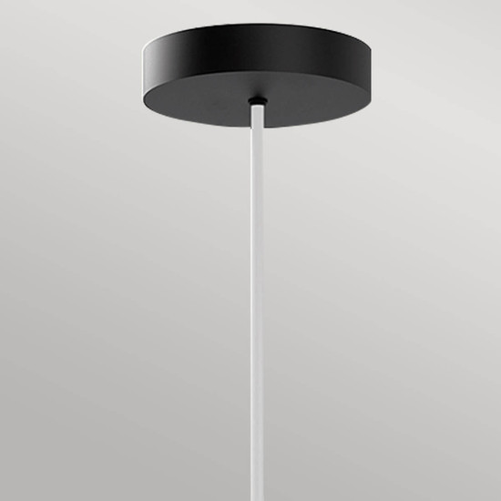 Elstead Bijou LED Pendelleuchte Mattes Schwarz Opal matt