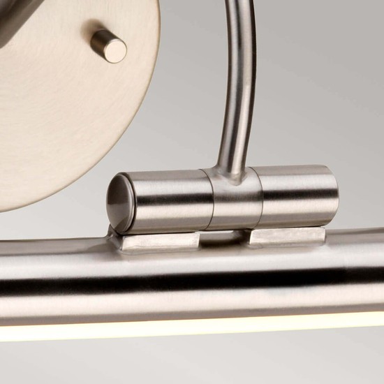 Elstead Alton LED Bilderleuchte 67cm Nickel gebürstet