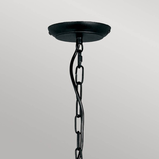Elstead Artisan Kronleuchter E14 5-fach Schwarz