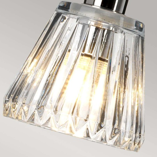 Elstead Agatha LED Hängeleuchte G9 Poliertes Chrom IP44
