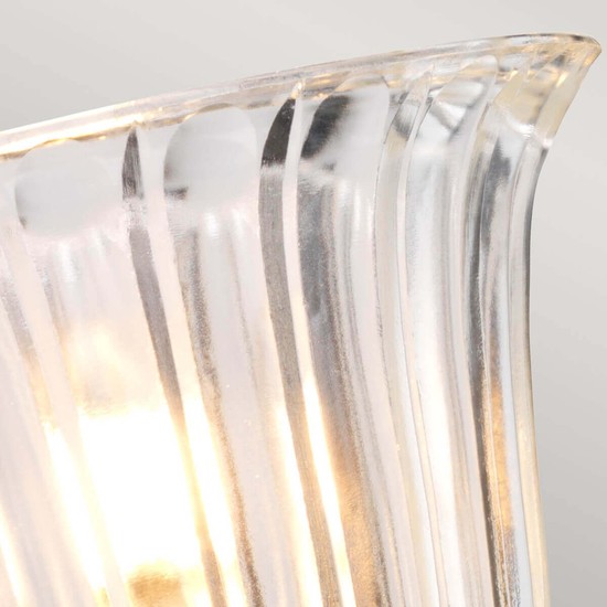 Elstead Austen LED Wandleuchte G9 22cm Poliertes Chrom IP44