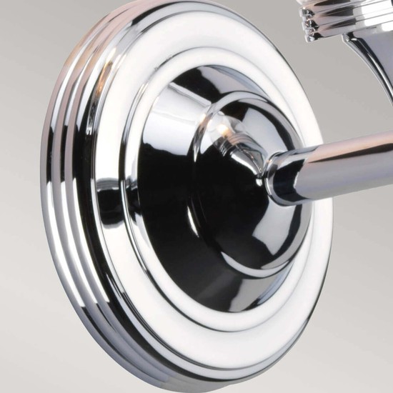 Elstead Austen LED Wandleuchte G9 30cm Poliertes Chrom IP44
