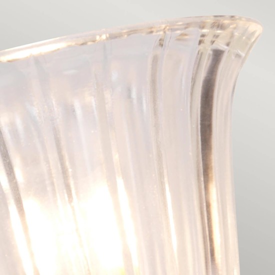 Elstead Carroll LED Wandleuchte G9 Poliertes Messing IP44
