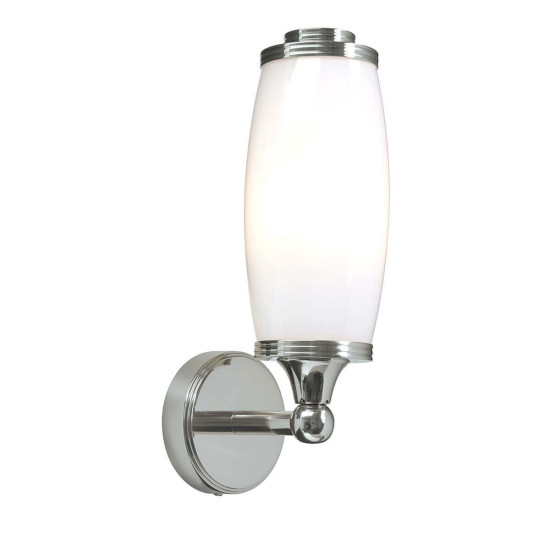 Elstead Eliot LED Wandleuchte G9 Poliertes Chrom IP44