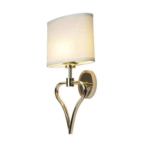 Elstead Falmouth LED Wandleuchte G9 Französisches Gold
