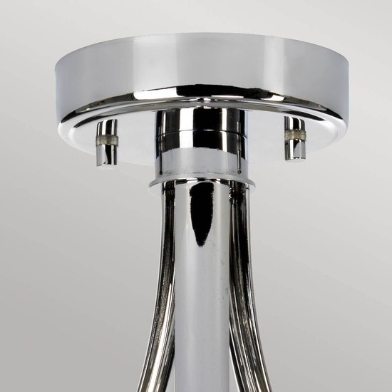 Elstead Falmouth LED Deckenleuchte G9 3-fach Poliertes Chrom IP44