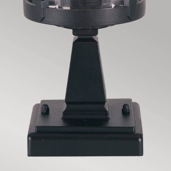 Elstead Hereford Außen-Stehleuchte E27 34cm Schwarz