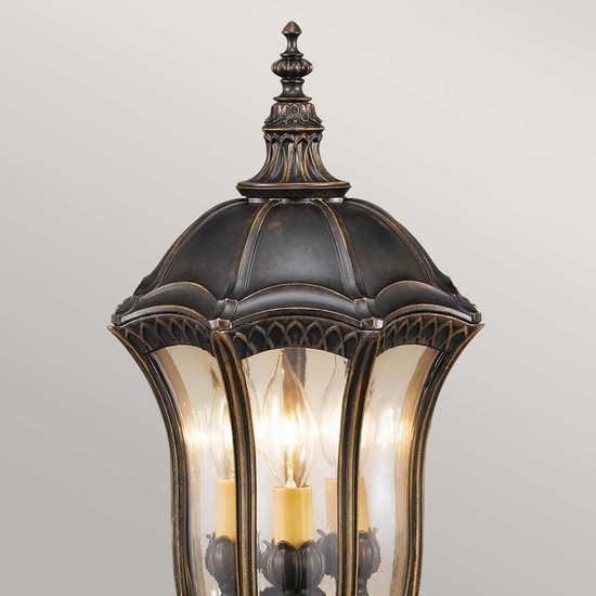 Elstead Baltimore Außen-Hängeleuchte E27 50cm Verwitterte Bronze
