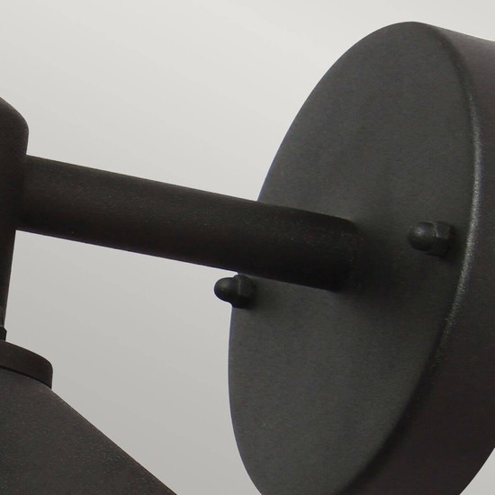 Elstead Copenhagen Außen-Wandleuchte E27 Schwarz IP44