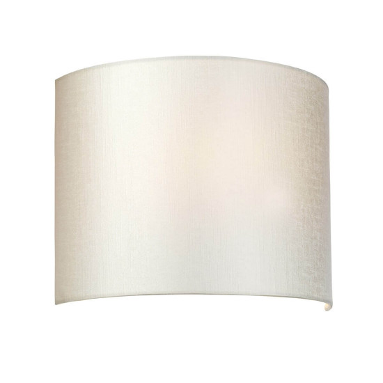 Elstead Cooper Wandleuchte E27 Medium Poliertes Chrom Elfenbein