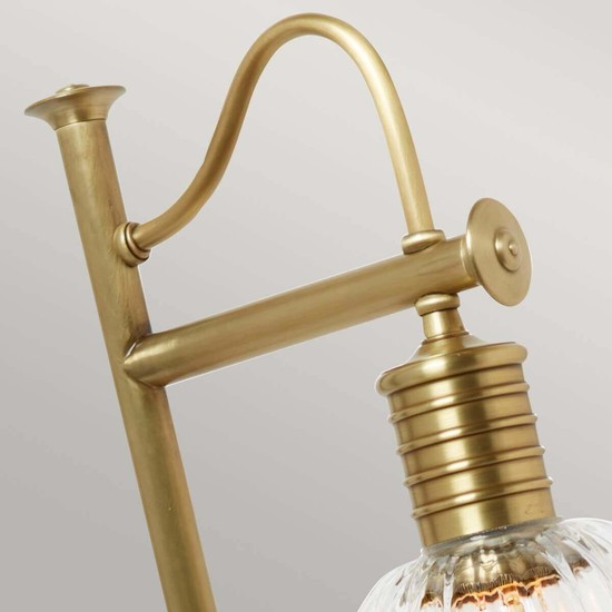 Elstead Douille Tischleuchte E27 Gealtertes Messing