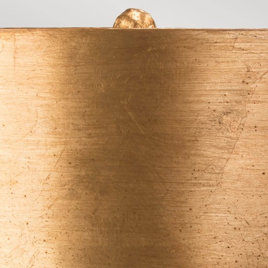 Elstead Bienville Tischleuchte E27 Silber, gold und braun