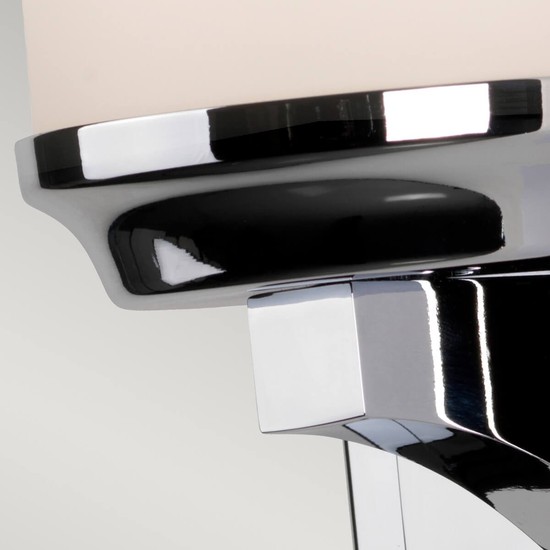 Elstead Amalia LED Wandleuchte G9 41cm Poliertes Chrom IP44