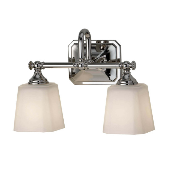 Elstead Concord LED Wandleuchte G9 2-fach Poliertes Chrom IP44