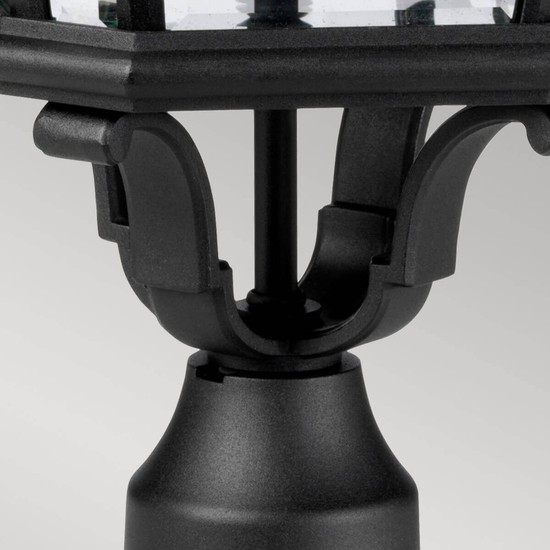 Elstead Cotswold Lane Außen-Stehleuchte E14 3-fach 78cm Schwarz IP44