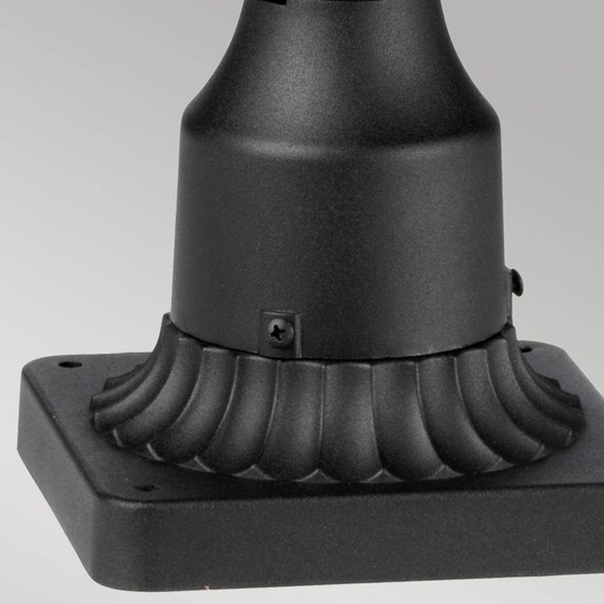 Elstead Cotswold Lane Außen-Stehleuchte E14 3-fach 78cm Schwarz IP44