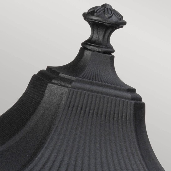 Elstead Cotswold Lane Außen-Stehleuchte E14 2-fach 54cm Schwarz IP44