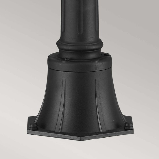 Elstead Cotswold Lane Außen-Stehleuchte E14 2-fach 110cm Schwarz IP44