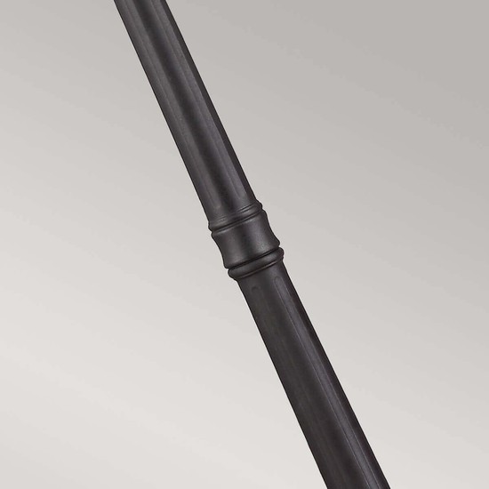 Elstead Cotswold Lane Außen-Stehleuchte E14 3-fach 257cm Schwarz IP44