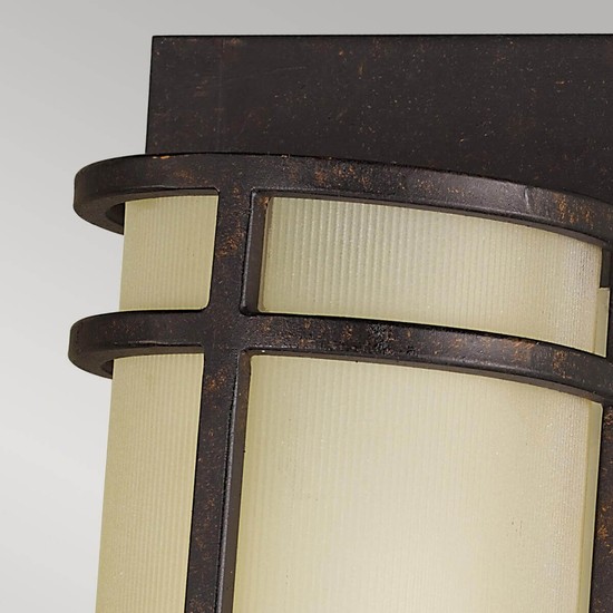 Elstead Fusion Wandleuchte E27 2-fach Grecian Bronze