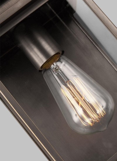 Elstead Glenview Außen-Wandleuchte E27 26cm Antike Bronze IP44
