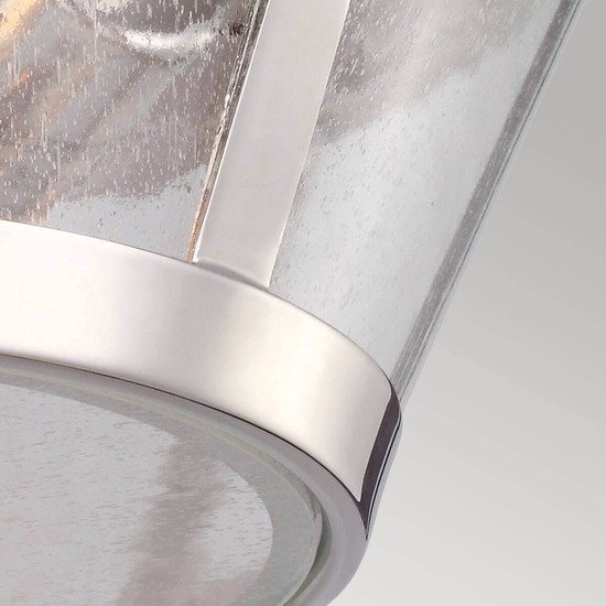 Elstead Harrow Deckenleuchte E27 2-fach 17cm Poliertes Nickel