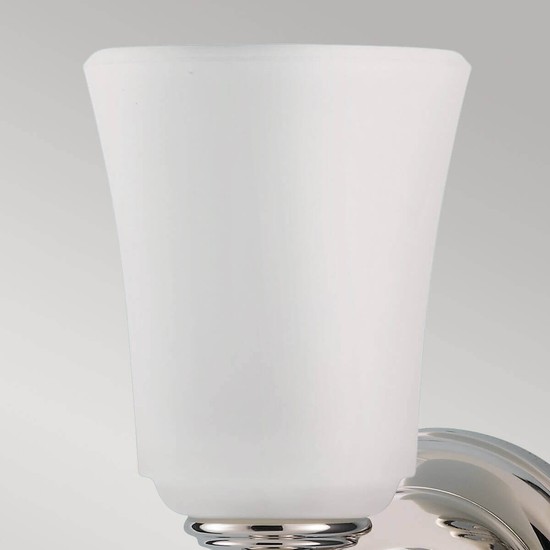 Elstead Huguenot Lake LED Wandleuchte G9 Poliertes Chrom IP44