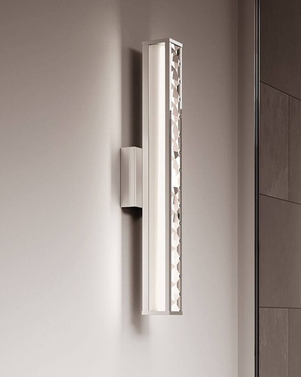 Elstead Jessie LED Wandleuchte Poliertes Chrom