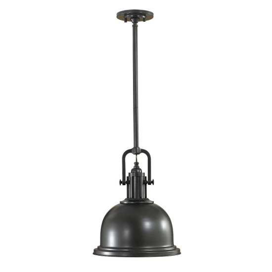 Elstead Parker Place Hängeleuchte E27 Dunkle Bronze