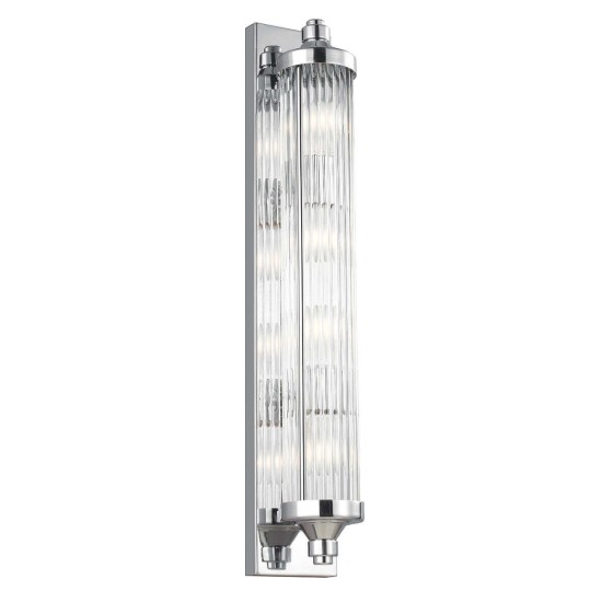 Elstead Paulson LED Wandleuchte G9 4-fach Chrom IP44