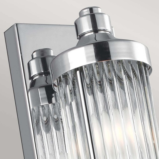 Elstead Paulson LED Wandleuchte G9 4-fach Chrom IP44